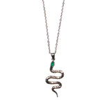 Year of the Snake I — Limited edition pendant necklace - seree