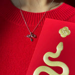 Year of the Snake II — Limited edition pendant necklace - seree