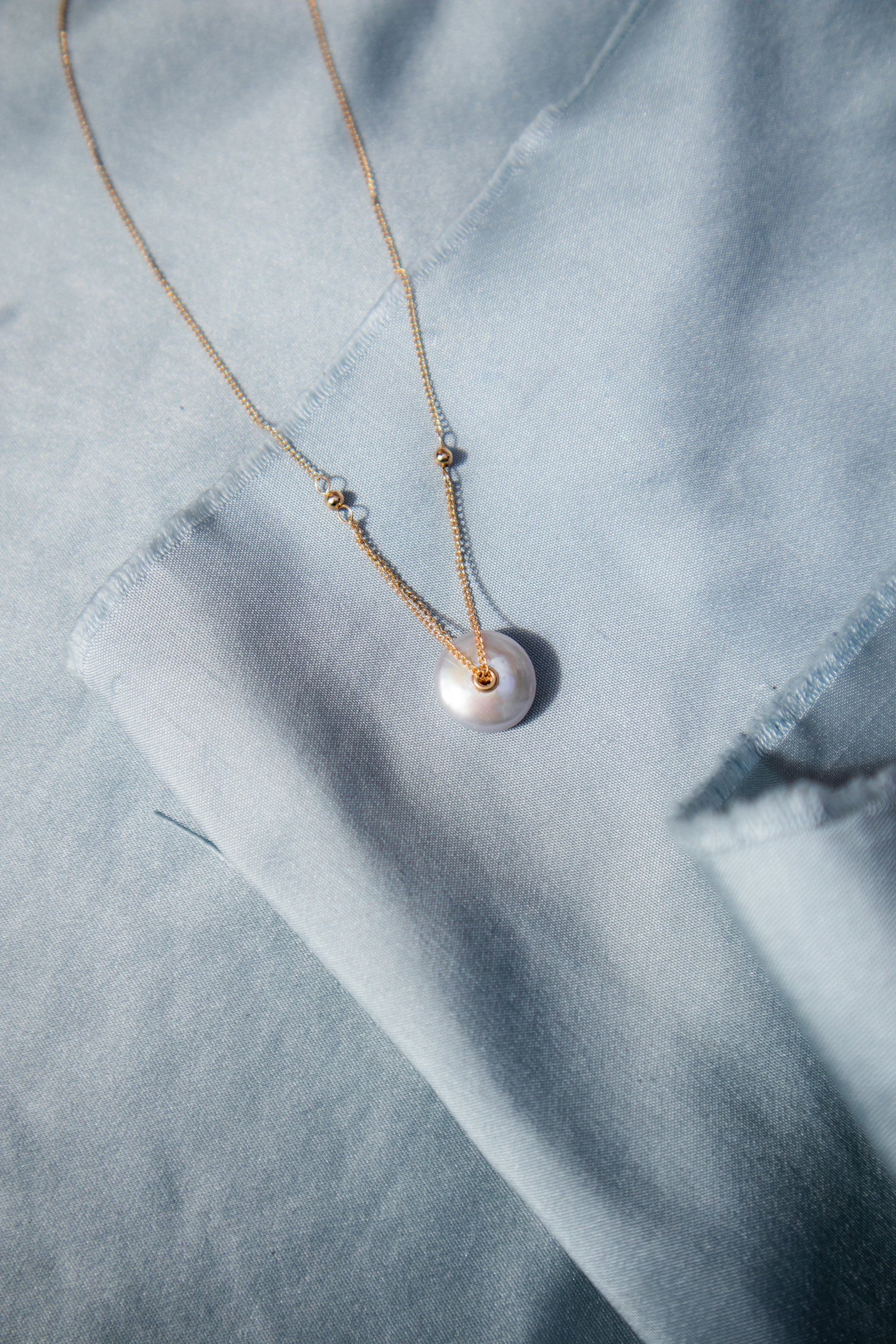 Mabel — Pendant pearl necklace - seree