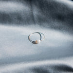 Eden — Freshwater pearl skinny gold ring - seree