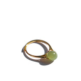 Equinox — Green bead jade ring - seree