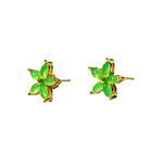 seree-Flora-Green-jade-stud-earrings