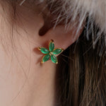 seree-Flora-Green-jade-stud-earrings