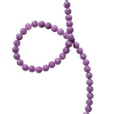 Lilac — Purple jade beaded necklace - seree