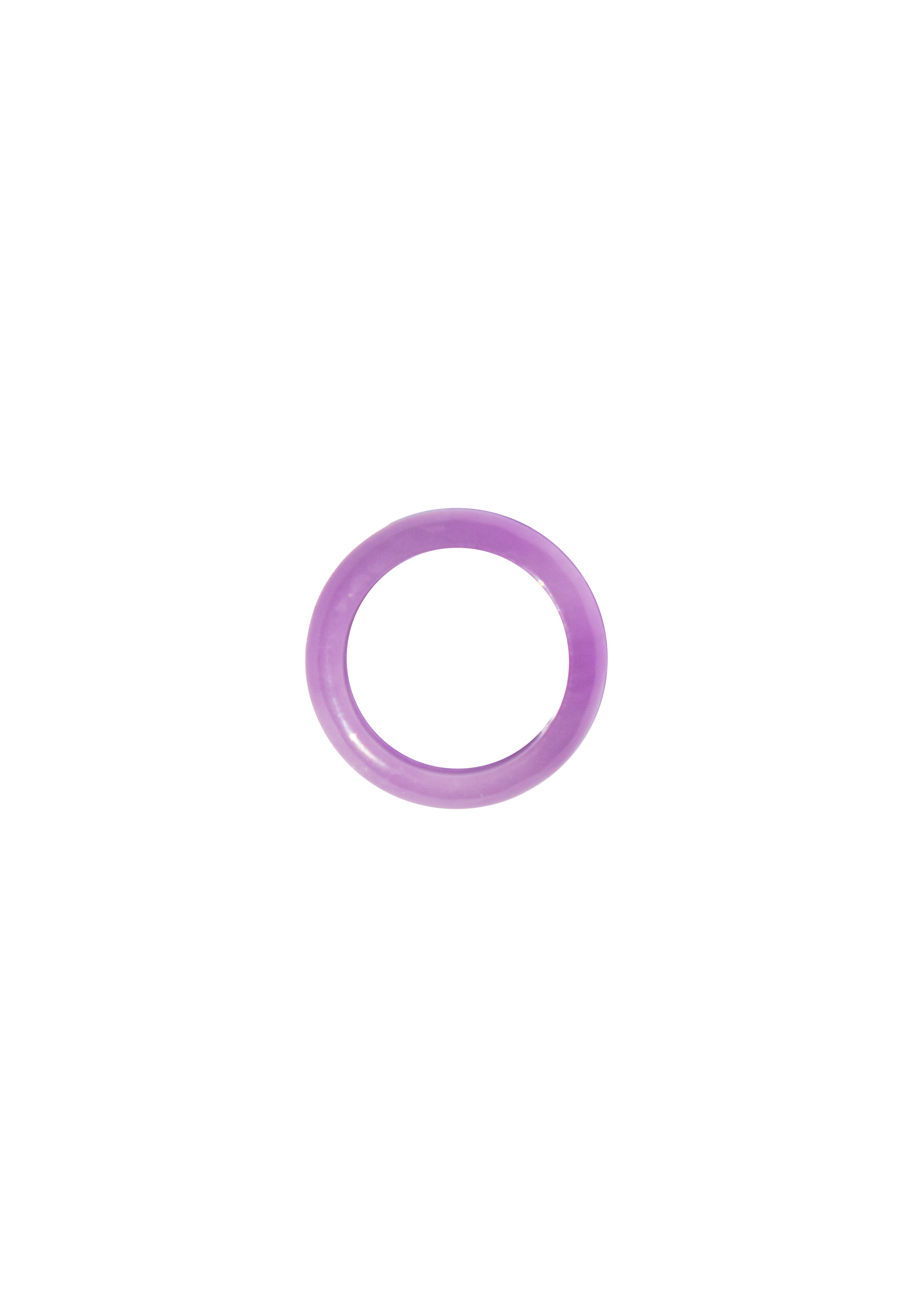 Lilac — Purple jade ring - seree