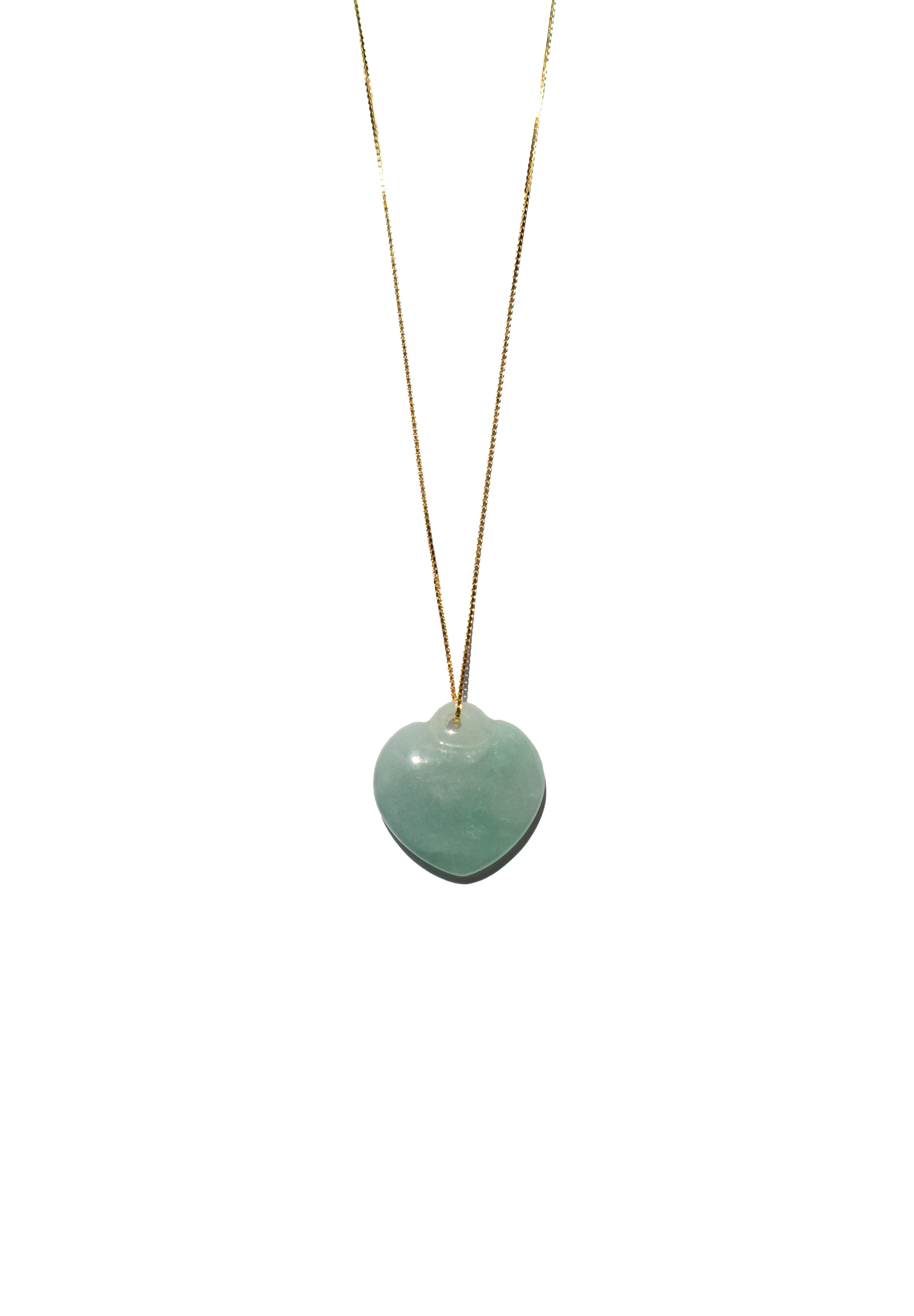 Amour — Jade pendant necklace - seree