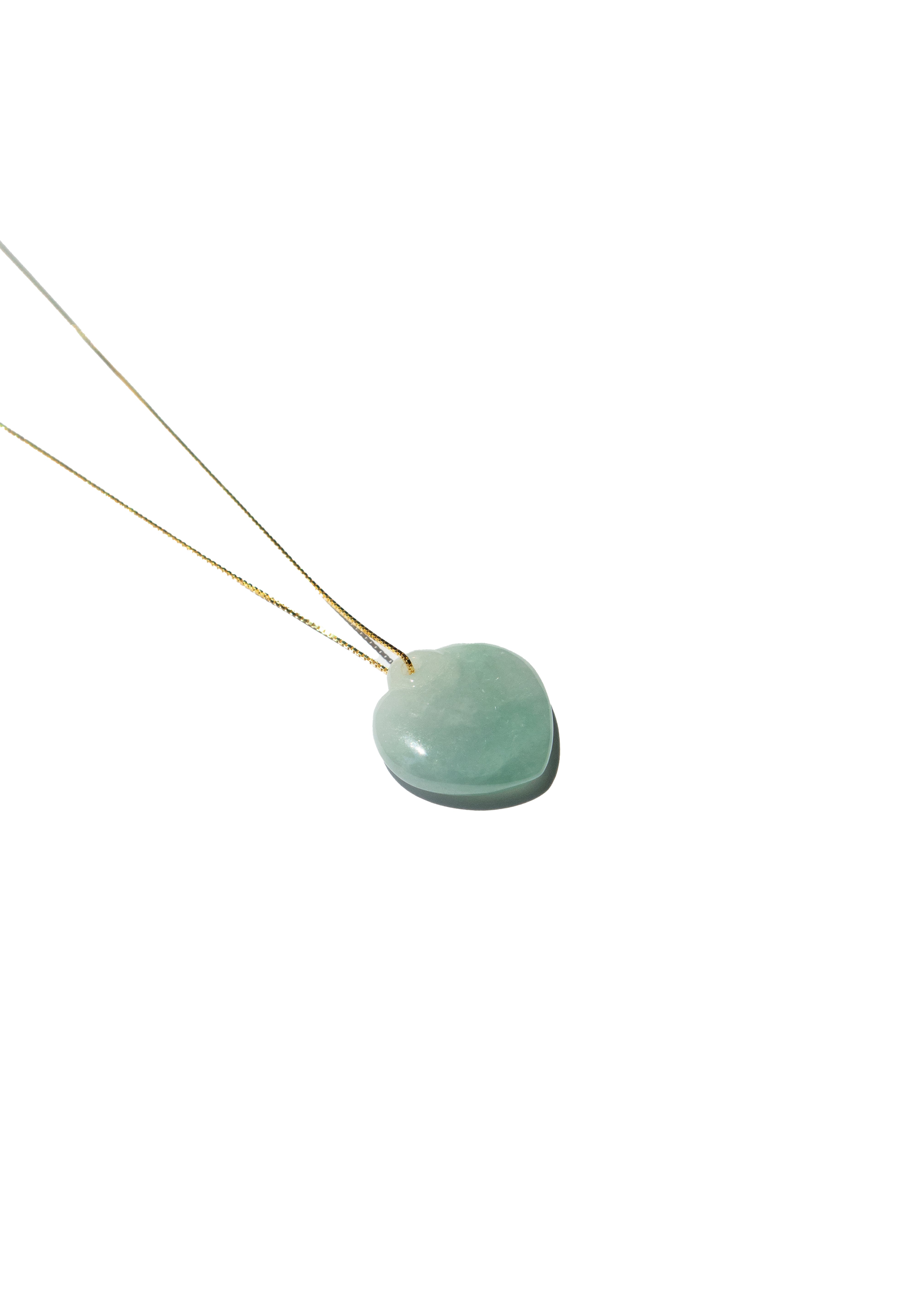 Amour — Jade pendant necklace - seree