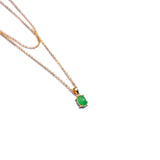 seree atelier | Freya — Imperial green jade necklace - seree