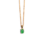 seree atelier | Freya — Imperial green jade necklace - seree