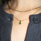 seree atelier | Freya — Imperial green jade necklace - seree