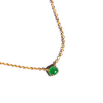 seree atelier | Mila — Imperial green jade necklace - seree