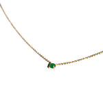 seree atelier | Mila — Imperial green jade necklace - seree