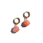 Bonbon — Jade stone charm earrings - seree