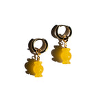 Bonbon — Jade stone charm earrings - seree