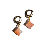 Bonbon — Jade stone charm earrings - seree