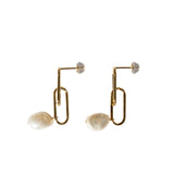 Carla — Pearl drop earrings - seree