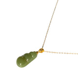 Edamame — Jade Pendant Necklace