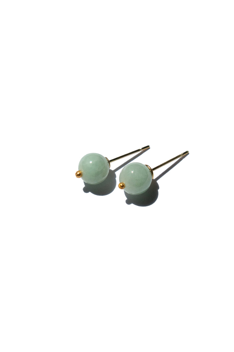 Mira  — Jadeite sphere studs