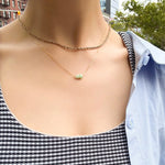 Mini bottle — Jade pendant necklace - seree