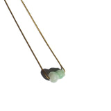 Mini bottle — Jade pendant necklace - seree