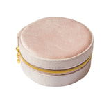 Round jewelry travel case - seree