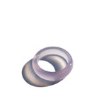 Mist — Grey purple jade stone ring - seree