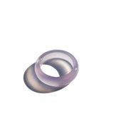 Mist — Grey purple jade stone ring - seree