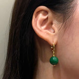 Nadene — Jade Drop Earrings