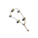 Olivia — Jade pearl bracelet - seree