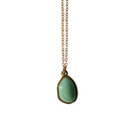 Puzzle — Jade stone pendant necklace - seree