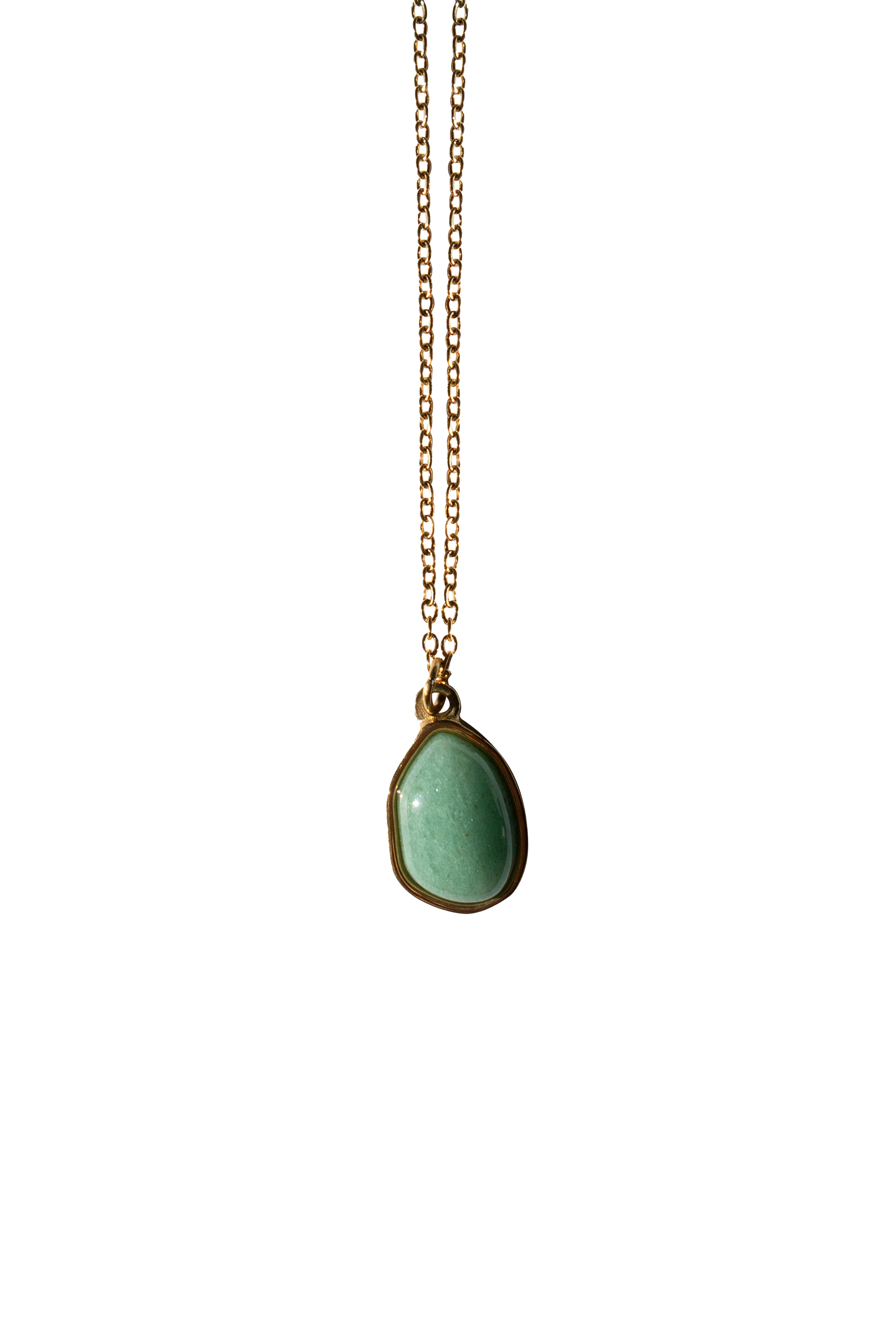 Puzzle — Jade stone pendant necklace - seree