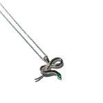 Year of the Snake II — Limited edition pendant necklace - seree