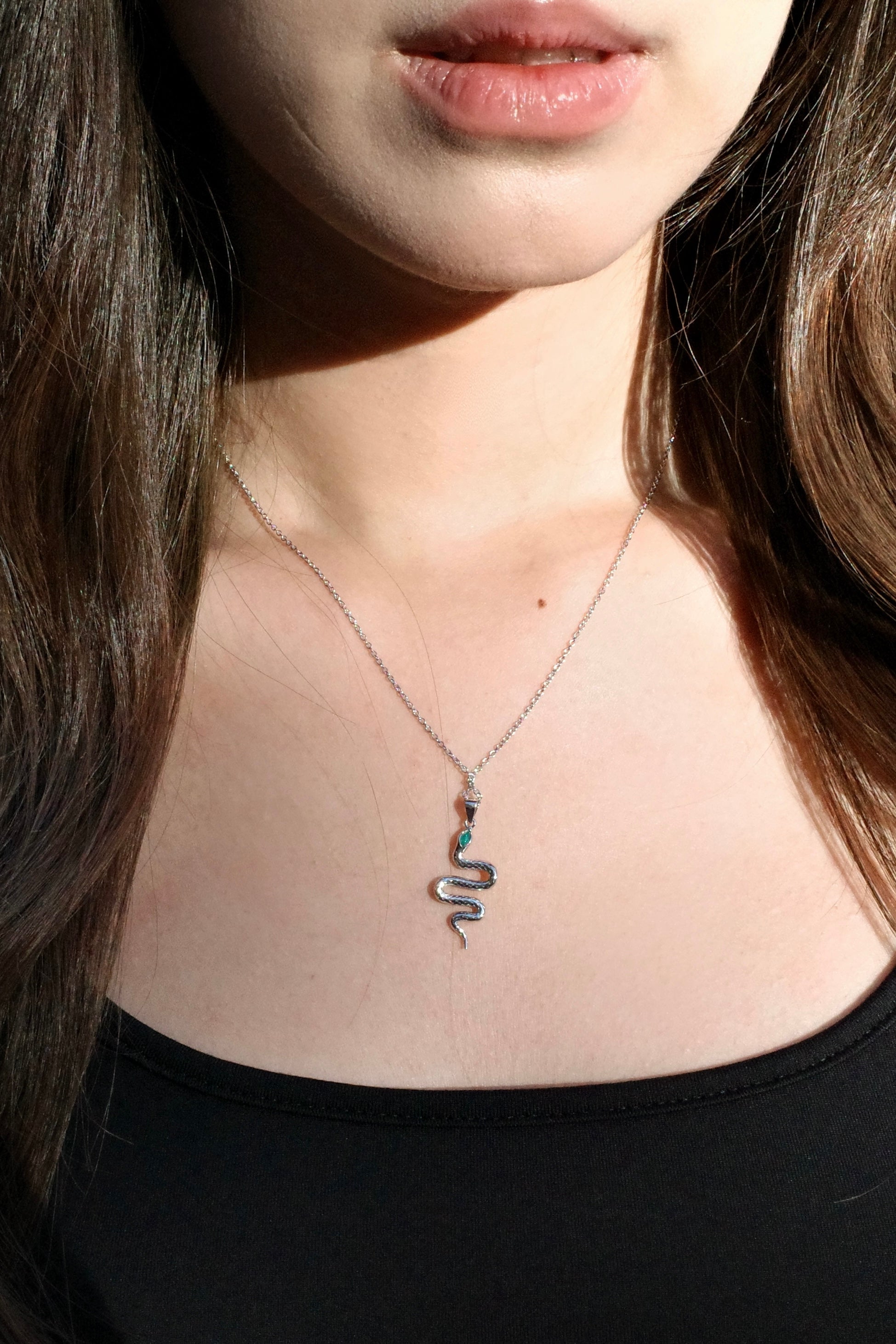 Year of the Snake I — Limited edition pendant necklace - seree