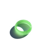 zZ — Imperial green jade ring - seree